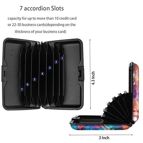 Coco Rossi RFID Aluminum Credit Card Holder Small Mini Wallet for Women | Slim, Secure, Stylish thumbnail 5
