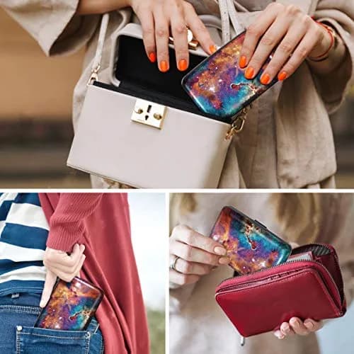 Coco Rossi RFID Aluminum Credit Card Holder Small Mini Wallet for Women | Slim, Secure, Stylish thumbnail 6