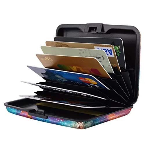 Coco Rossi RFID Aluminum Credit Card Holder Small Mini Wallet for Women | Slim, Secure, Stylish thumbnail 2