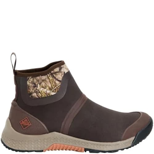 MUCK Men's Outscape Chelsea Slip On Waterproof Boots 6 inches Brown | Durable, Lightweight & Slip-Resistant thumbnail 7