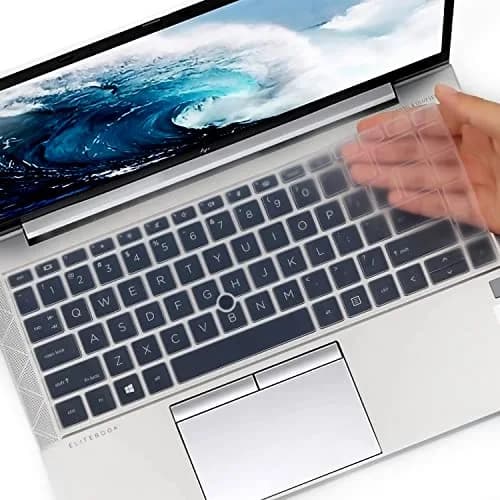 MUBUY-GOL Keyboard Cover for 14 Inch HP EliteBook 840 845 G7 G8 | Waterproof Dustproof Silicone thumbnail 1