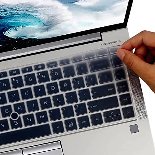 MUBUY-GOL Keyboard Cover for 14 Inch HP EliteBook 840 845 G7 G8 | Waterproof Dustproof Silicone thumbnail 5