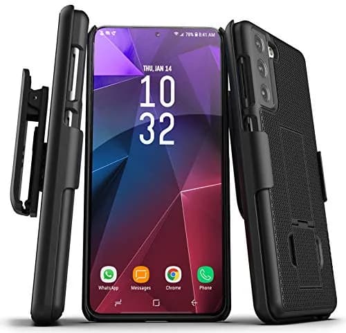 ENCASED DuraClip Belt Clip Case for Samsung Galaxy S21 Plus | Slim, Durable & Secure Phone Cover thumbnail 1