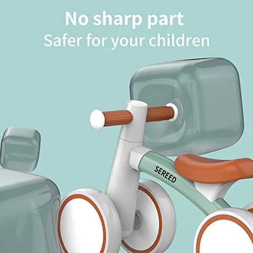 SEREED Baby Balance Bike Green 1.6kg (3.6 lb) | ASTM-Tested for Toddlers 12-24 Months thumbnail 6
