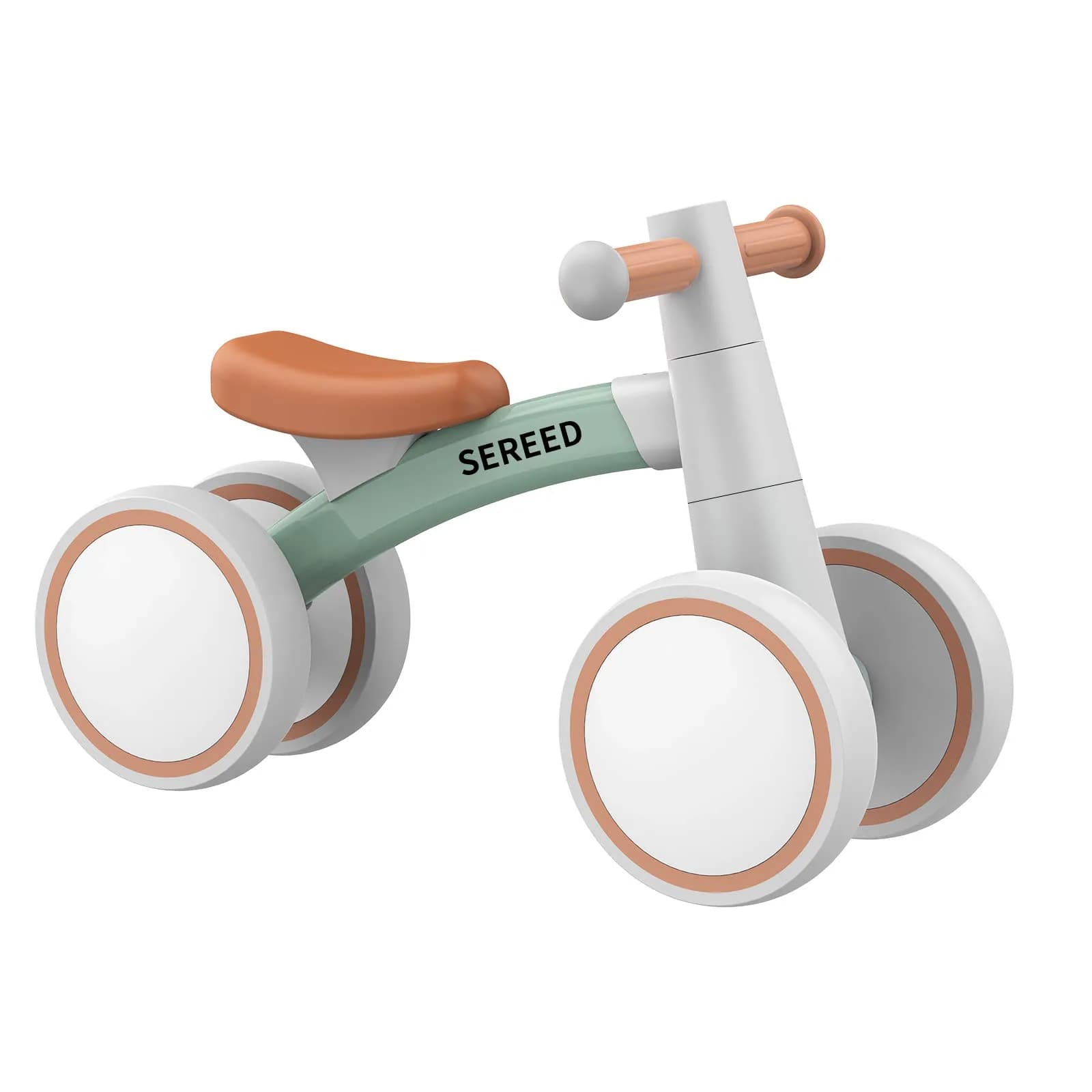 SEREED Baby Balance Bike Green 1.6kg (3.6 lb) | ASTM-Tested for Toddlers 12-24 Months - main product image