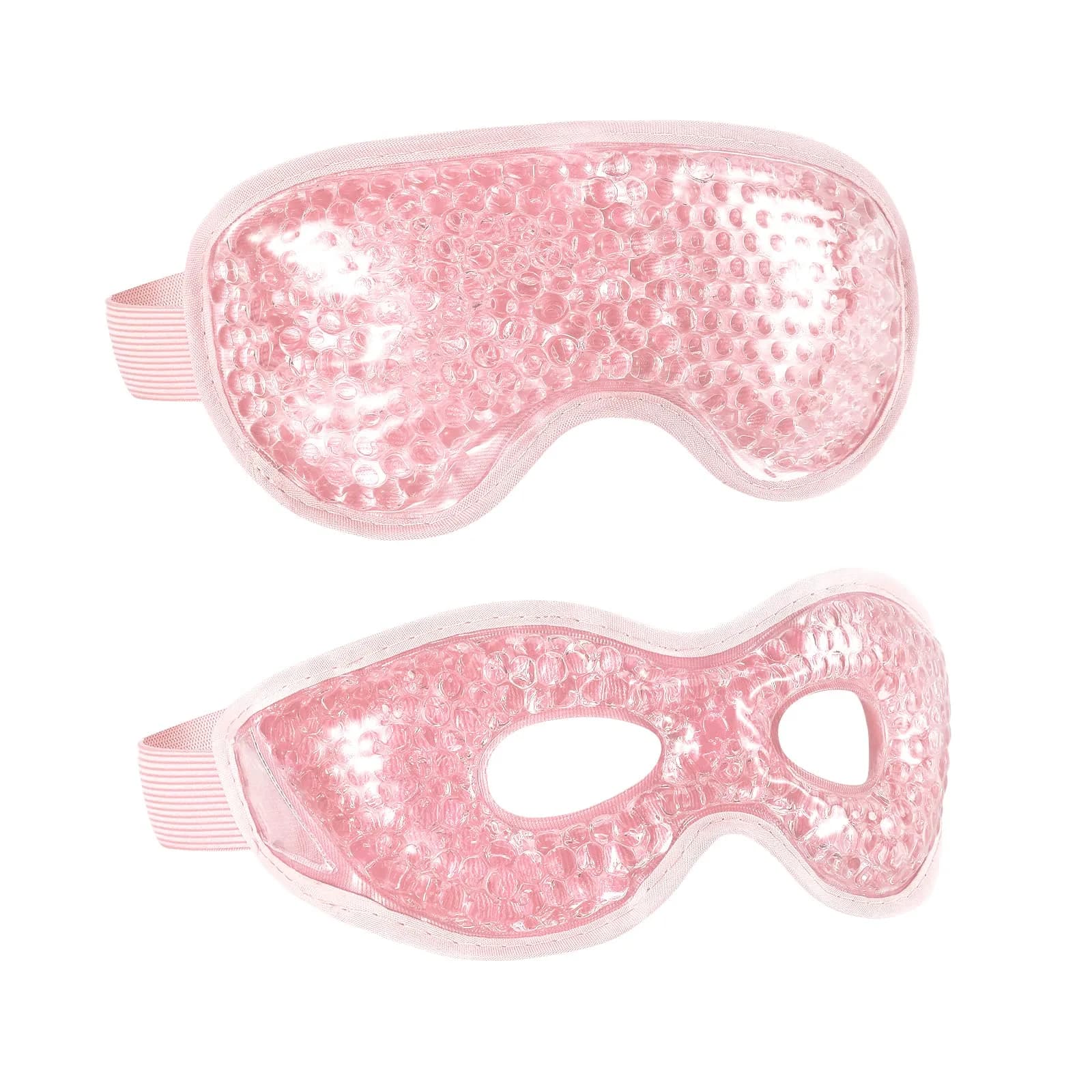 CONSGIJI Gel Eye Mask 2PCS Pink | Reusable Cold Therapy for Puffiness & Dark Circles - main product image
