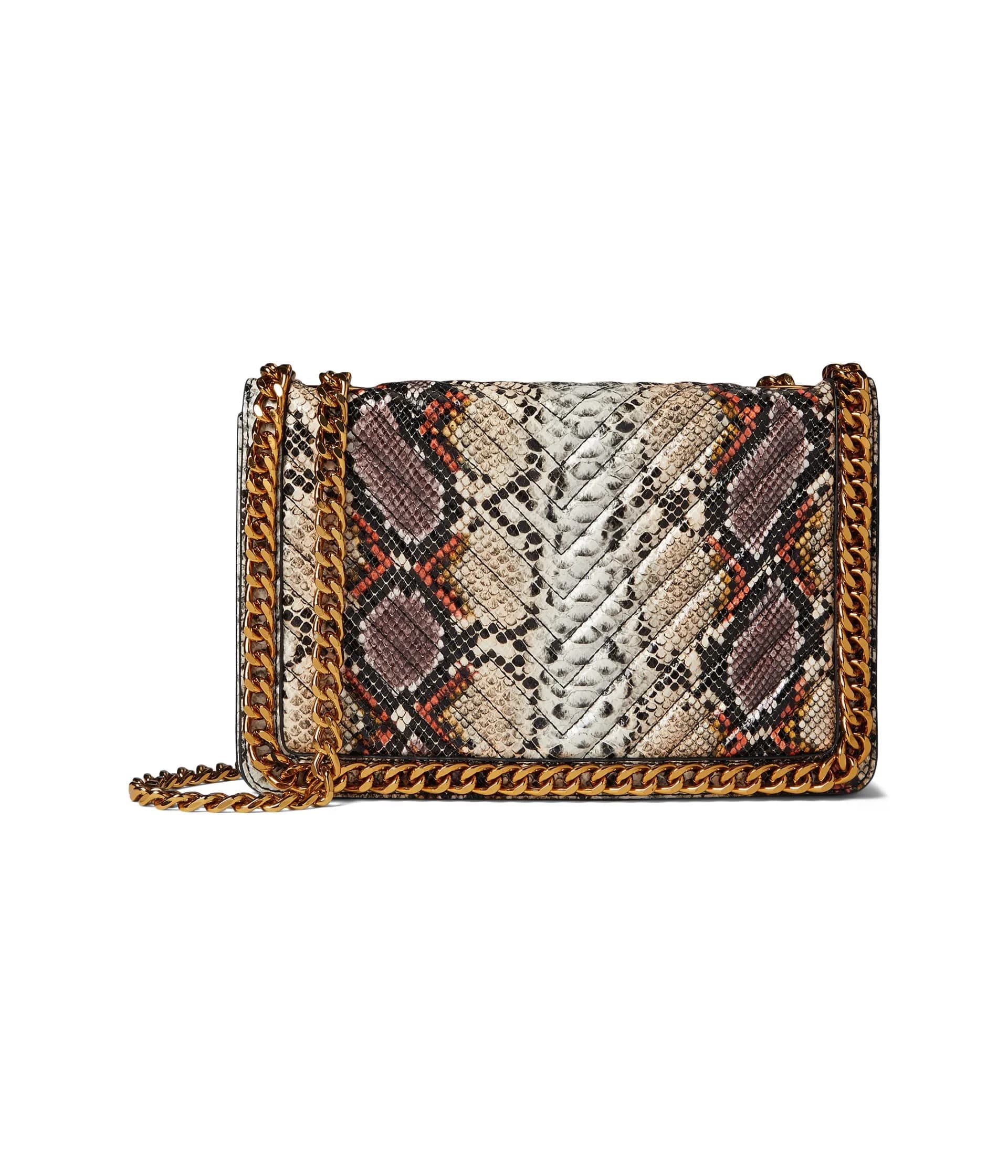 ALDO Mini Greenwald Crossbody Bag Black 19.5cm (7.6'' L x 2.7'' W x 8.5'' H) — Brown Multi / Medium