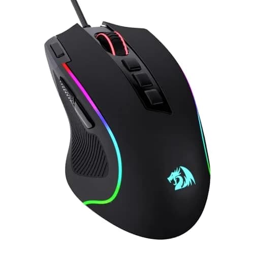 Redragon M612 Predator Wired RGB Optical Gaming Mouse 8000 DPI, 126g | 11 Programmable Buttons, Pixart P3104 Sensor thumbnail 1