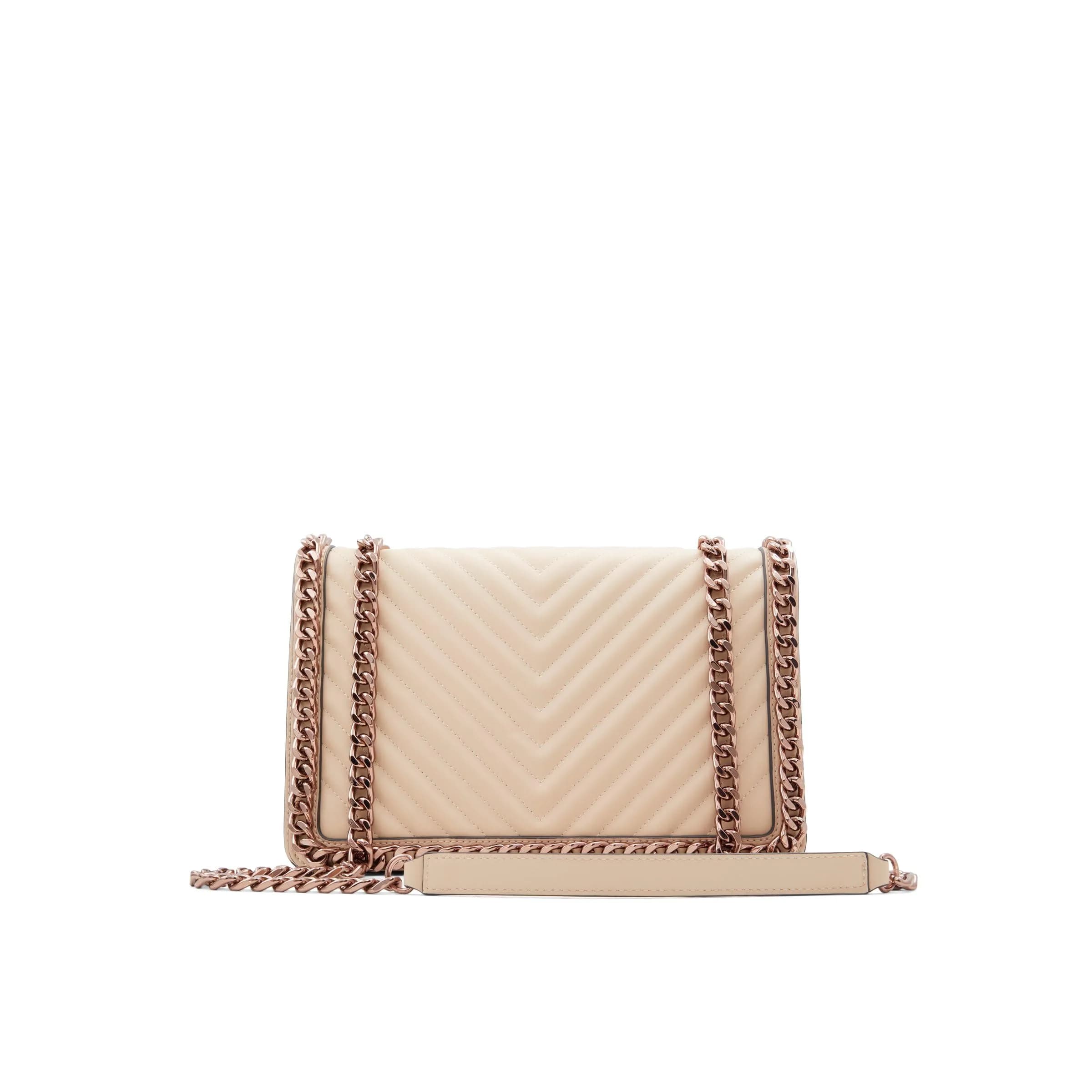 ALDO Mini Greenwald Crossbody Bag Black 19.5cm (7.6'' L x 2.7'' W x 8.5'' H) — Beige / Medium