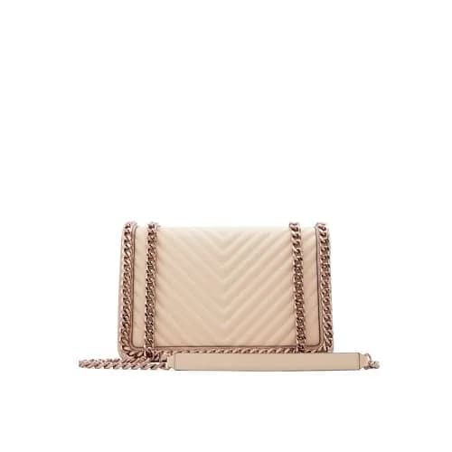 ALDO Women's Medium Greenwald Crossbody Bag, Beige Overflow | Versatile Synthetic Handbag for Daily Use thumbnail 1