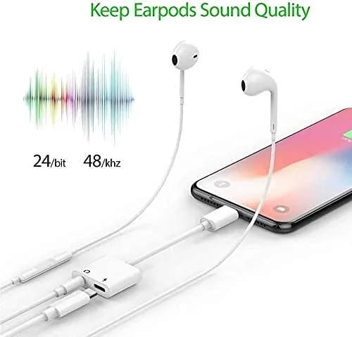 Belcompany MFi Certified Dual Lightning Adapter 2 Pack | Charge & Listen Simultaneously thumbnail 11