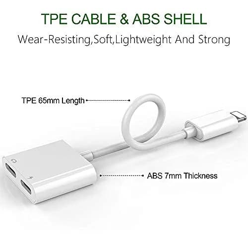 Belcompany MFi Certified Dual Lightning Adapter 2 Pack | Charge & Listen Simultaneously thumbnail 9