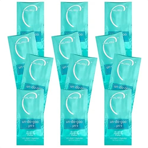Malibu C Un-Do-Goo Clarifying Shampoo 12 Packets | Sulfate-Free Resin & Product Build Up Remover for Chemically Treated Hair thumbnail 1