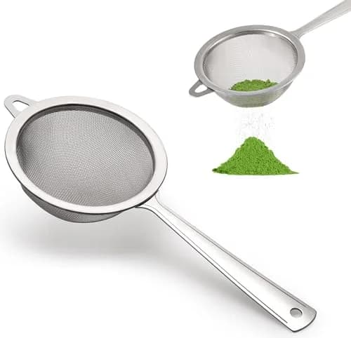 Pure Matcha Sifter | Fine Mesh Tea Strainer | Stainless Steel | 18 cm (7.1 in) thumbnail 1