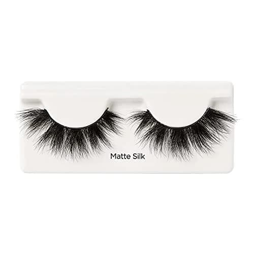 KISS Lash Couture Matte Black Faux Mink Collection False Eyelashes, 1 Pair | Matte Silk Style, 3D Volume, Reusable thumbnail 4