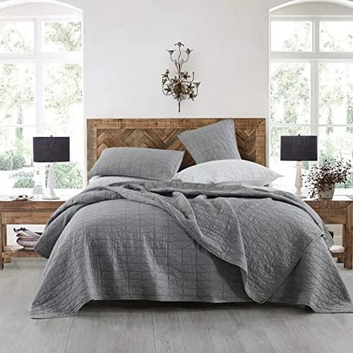 HORIMOTE HOME Quilt Set King Size | Ultra Soft Lightweight Microfiber Bedding thumbnail 1