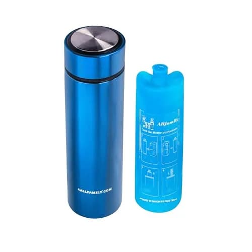 4ALLFAMILY Nomad Insulin Travel Case Cooler Medium Blue | Keeps Medicine Cool for Days (27 Hours) thumbnail 1