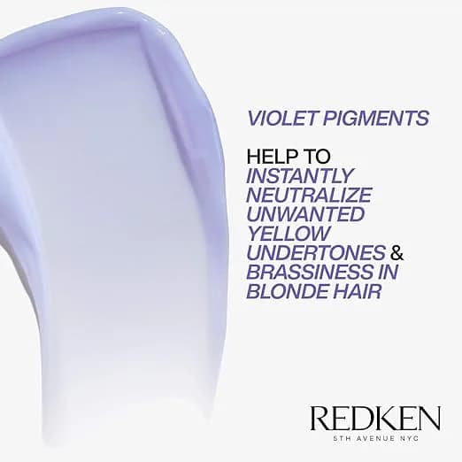 Redken Blondage Purple Conditioner 300ml (10.1 Fl Oz) | Tones Brassiness & Strengthens Blonde Hair thumbnail 5
