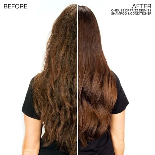 Redken Frizz Dismiss Shampoo for Frizzy Hair 300ml (10.1 Fl Oz) | Sulfate-Free Smoothing & Shine thumbnail 8