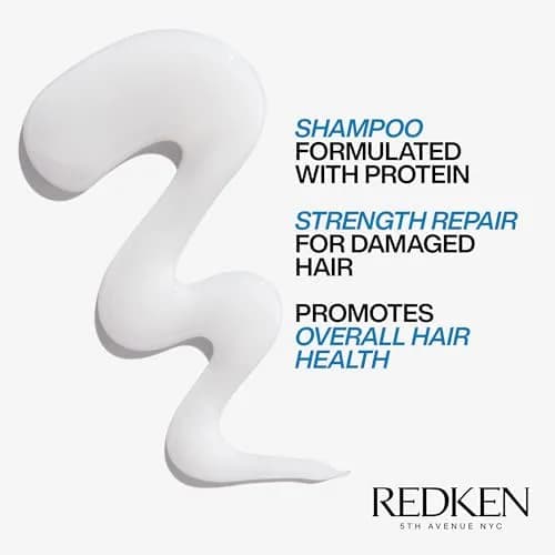 Redken Extreme Shampoo – For Damaged Hair, 300ml (10.1 Fl Oz) | Strengthens & Repairs Breakage thumbnail 3