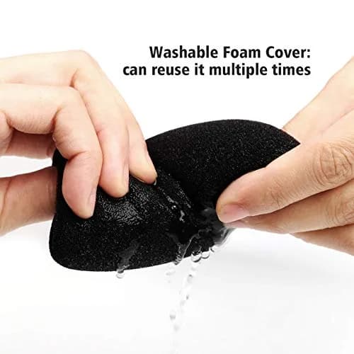 ChromLives Microphone Windscreen & Foam Cover Combo for Audio Technica at2020, at2035, at2500, at2050, at4040 | Noise Filter thumbnail 5