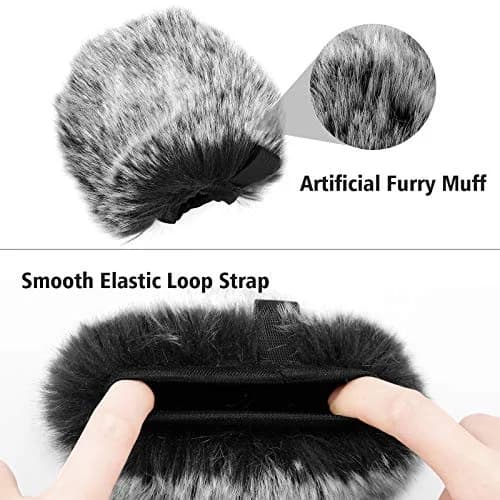 ChromLives Microphone Windscreen & Foam Cover Combo for Audio Technica at2020, at2035, at2500, at2050, at4040 | Noise Filter thumbnail 3