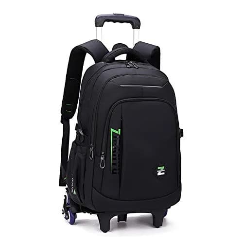 VIDOSCLA Rolling Backpack with Wheels for Kids & Teens | 50cm (20 Inch) Carry-On Size thumbnail 1