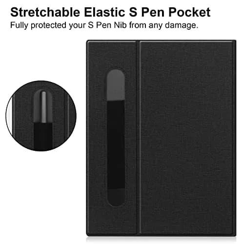 KuRoKo Black Case for Remarkable 2 Tablet | Slim Stand Hard Back Shell with Pen Holder (10.3-inch) thumbnail 4