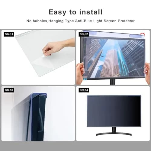 GUMIKE Anti Blue Light Screen Protector for 25-27 Inch Monitors | Blocks 88% Blue Light thumbnail 6