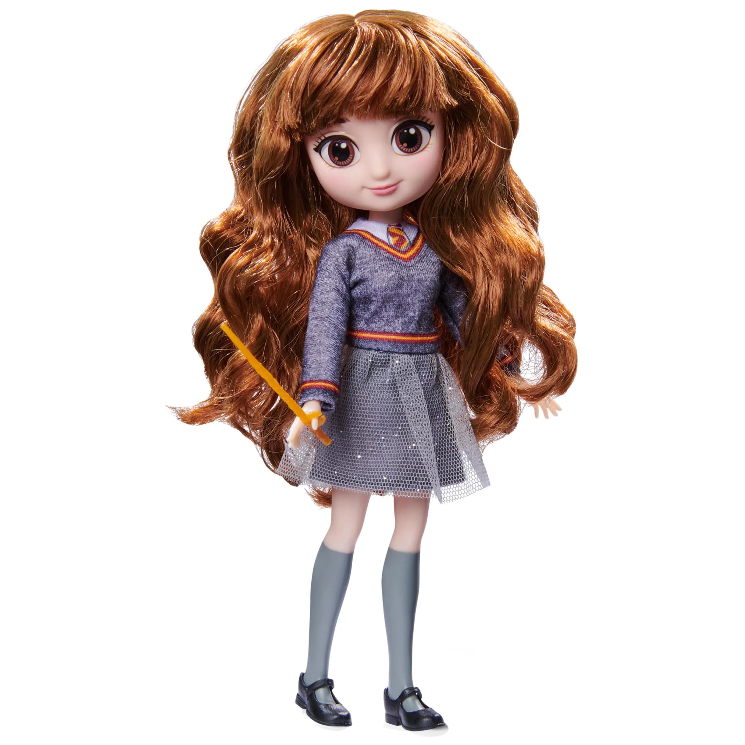 Wizarding World Harry Potter 8-inch Fashion Doll with Gryffindor Uniform & Wand | Ages 5+ — Hermione Granger