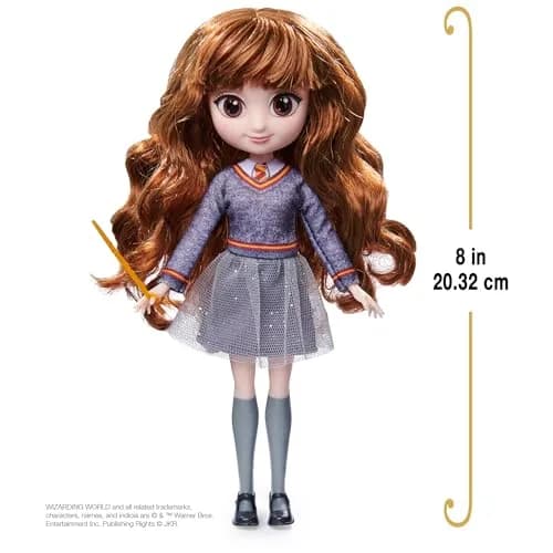 Wizarding World Hermione Granger Fashion Doll 8-inch (20.32 cm) | Authentic USA Import for Imaginative Play thumbnail 6