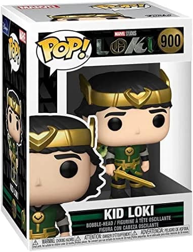 Funko POP Marvel: Loki - Kid Loki, Multicolor, 3.75 inches | Collectible Vinyl Figurine for Loki Fans thumbnail 2