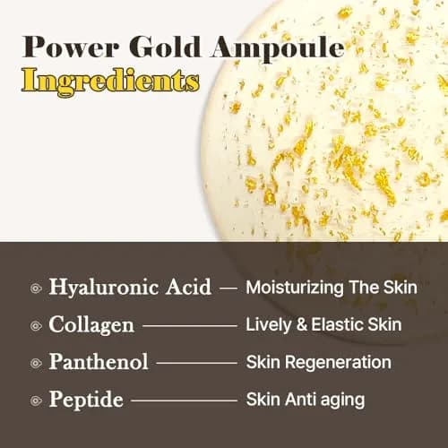 EUNYUL Power Enhancing Gold Ampoule Serum 50ml (1.69 fl. Oz.) | 99.99% Pure 24K Gold for Radiant Skin thumbnail 6
