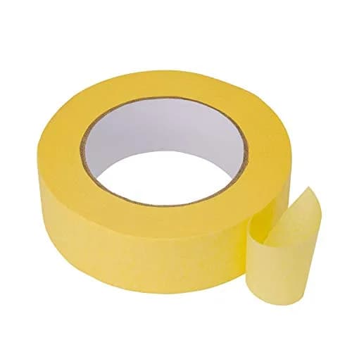 Lichamp 36mm x 55m Yellow Automotive Masking Tape for Painting | Car Detailing Masking Tape for Clean Lines thumbnail 5