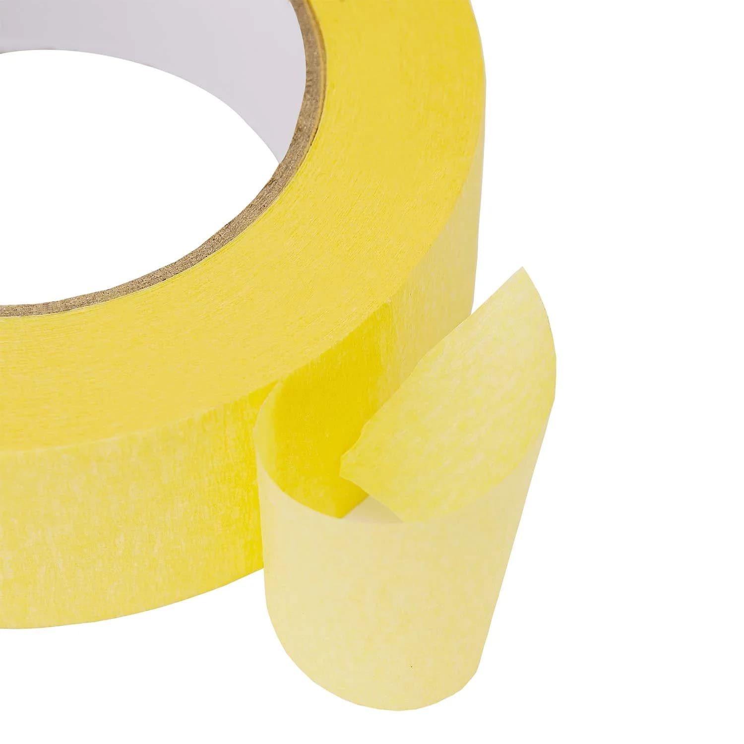 Lichamp 36mm x 55m Yellow Automotive Masking Tape for Painting | Car Detailing Masking Tape for Clean Lines - view 7
