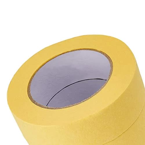 Lichamp 36mm x 55m Yellow Automotive Masking Tape for Painting | Car Detailing Masking Tape for Clean Lines thumbnail 2