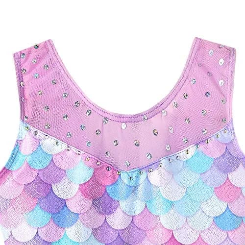 Belovance Leotard for Girls Gymnastics Unicorn 9-10 Years | Elastic, Breathable & Fitted thumbnail 5