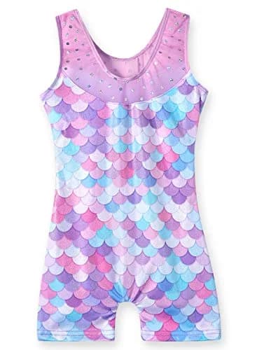 Belovance Leotard for Girls Gymnastics Unicorn 9-10 Years | Elastic, Breathable & Fitted thumbnail 2