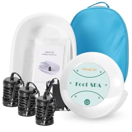 VnioLife Ionic Foot Bath Detox Machine with 3 Ionic Arrays | Home Foot Spa for Detox & Relaxation thumbnail 1
