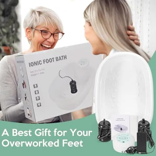 VnioLife Ionic Foot Bath Detox Machine with 3 Ionic Arrays | Home Foot Spa for Detox & Relaxation thumbnail 8
