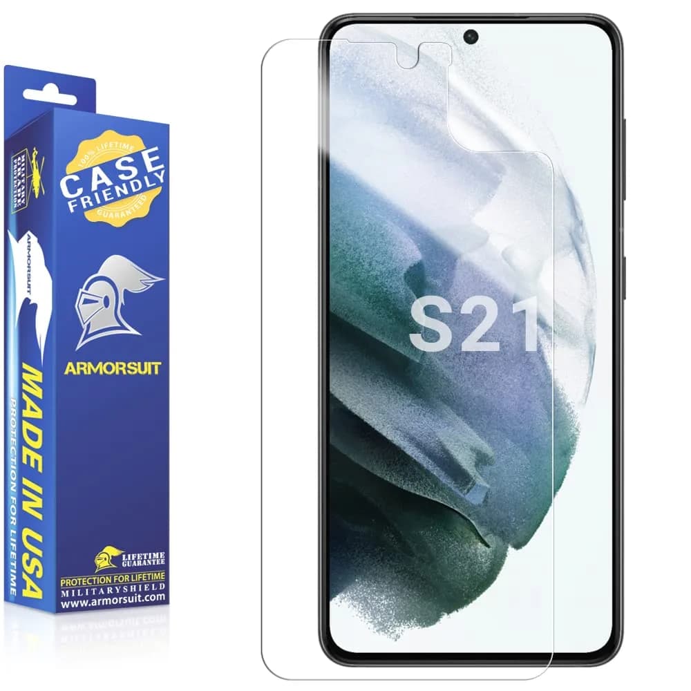 ArmorSuit Clear 2 Pack Screen Protector for Samsung Galaxy S21 (6.2-INCH) | Ultra HD Film - main product image