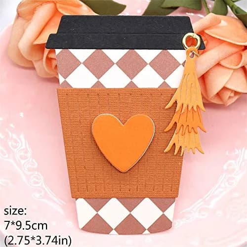 KSCRAFT Layering Coffee Cup Shakers Metal Dies 7.0cm (2.75in) | DIY Scrapbooking & Embossing thumbnail 3