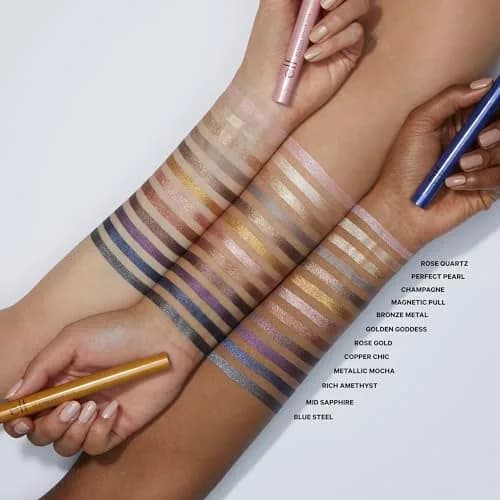 e.l.f. No Budge Shadow Stick Rose Gold Metallic Cream Eyeshadow Stick | Long-Lasting & Smudge-Proof thumbnail 2