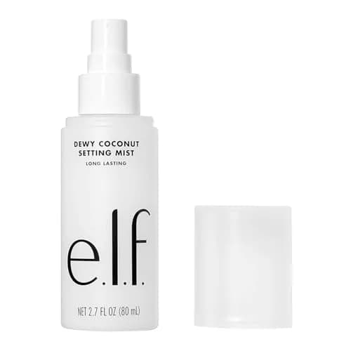 e.l.f. Dewy Coconut Setting Mist 2.7 Fl Oz | Hydrating Makeup Spray for Dewy Glow thumbnail 1
