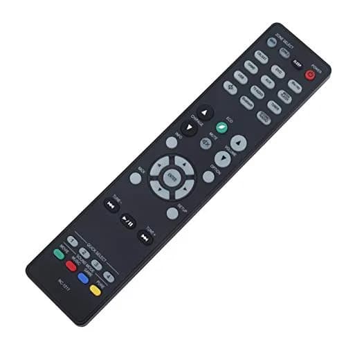 WINFLIKE RC-1217 Replacement Remote for Denon AV Receiver | Easy Setup, Sensitive Keys, Black thumbnail 5