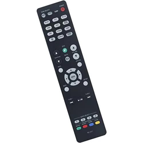 WINFLIKE RC-1217 Replacement Remote for Denon AV Receiver | Easy Setup, Sensitive Keys, Black thumbnail 3
