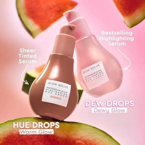 Glow Recipe Watermelon Niacinamide Dew Drops Serum 40ml (1.35 Fl Oz) | Instant Dewy Glow & Hydration thumbnail 3