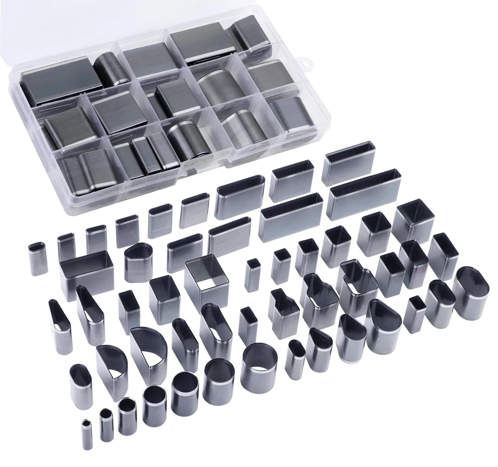 Yizzvb 52 Shape Style Leather Hole Punch Set | Alloy Steel Craft Tool