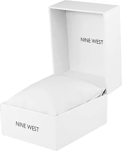 Nine West Women's Crystal Accented Bracelet Watch 36mm (1.42in) | Japanese Quartz Movement thumbnail 3