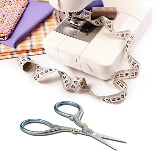 Hisuper Embroidery Scissors Set with Leather Sheaths 9.1 cm (3.6 inch) | Sharp Stainless Steel Craft Shears thumbnail 5